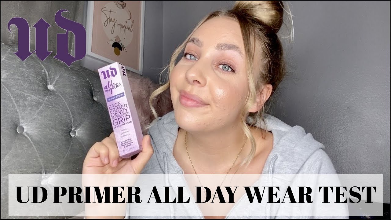 URBAN DECAY ULTRA GLOW PRIMER All Day Wear Test/ FIRST IMPRESSIONS