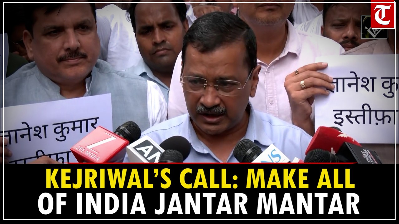 Arvind Kejriwal Calls For Nationwide Protest, Says Make All Of India Jantar Mantar