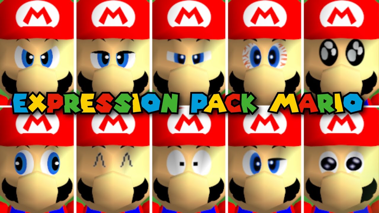 Super Mario 64 Coop DX - Expression Pack Mario