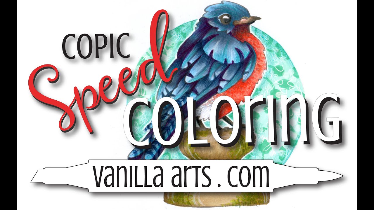 Speed Color- Copic & Prismacolor 