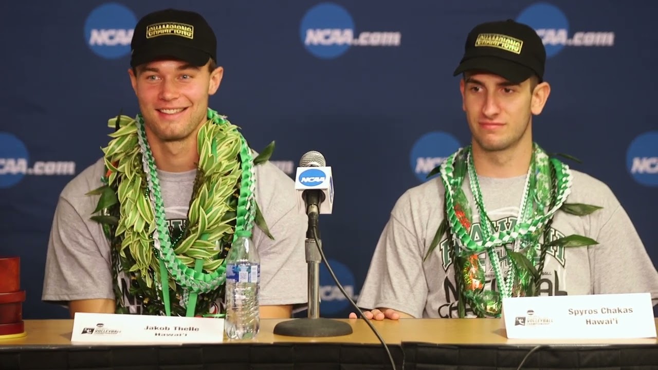 Hawaii Men's Volleyball NCAA Championship Press Conference 5-7-22