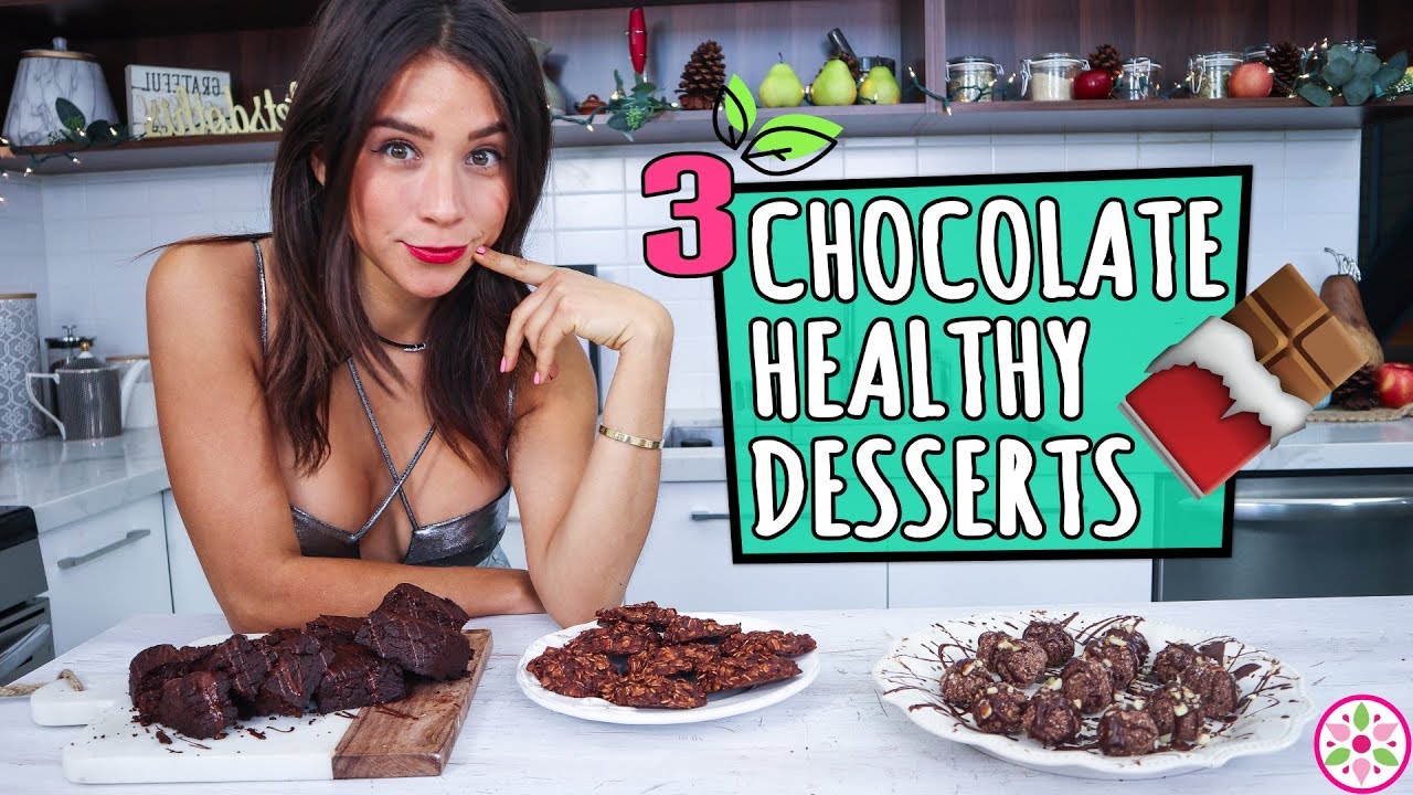 3 CHOCOLATE DESSERTS! - Healthy & Easy 🍫Yovana