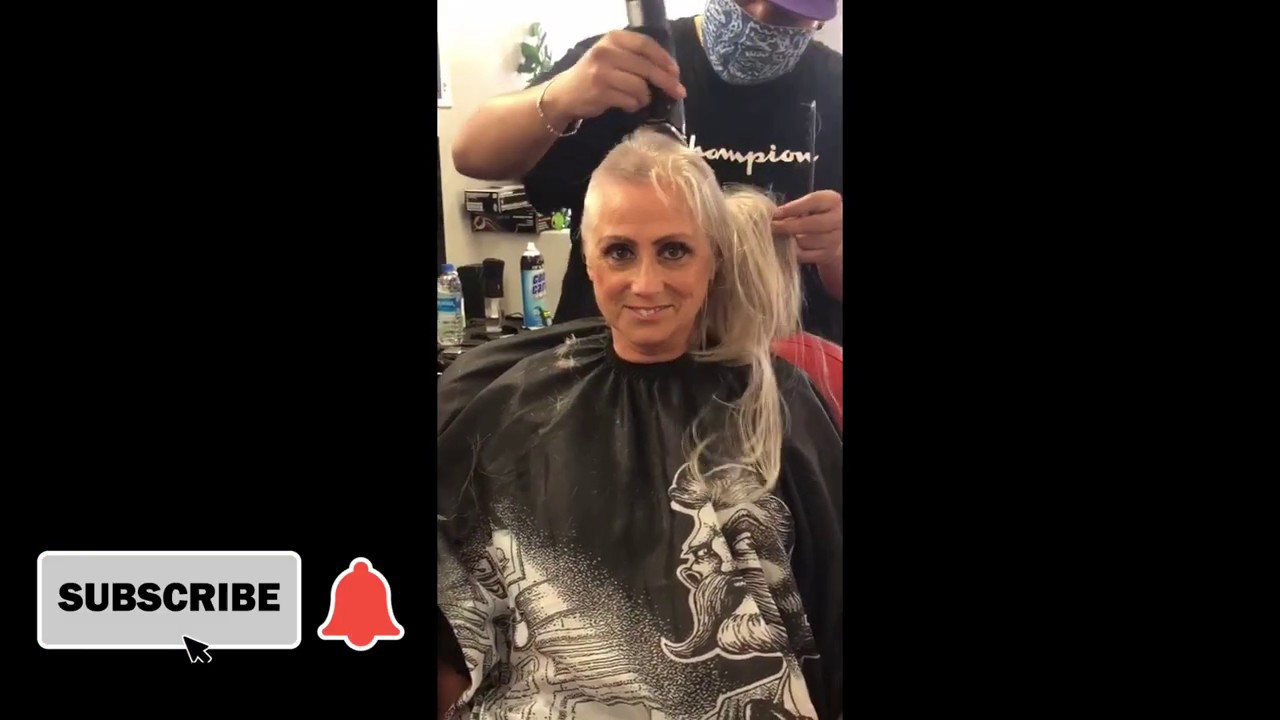 Grandma gets a Buzzcut! Best decision ever!