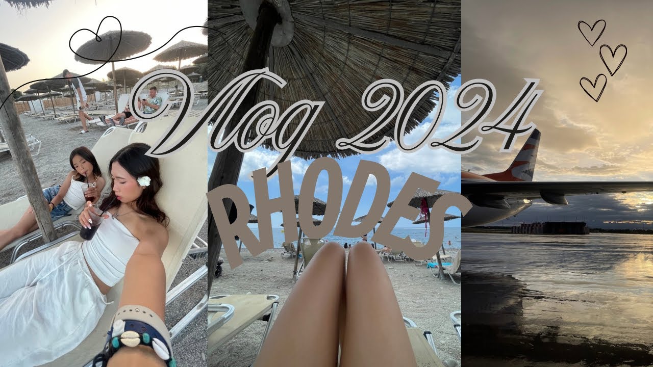 RHODES🏝️: sightseeing, parasailing, jetski, relaxing, family vacation