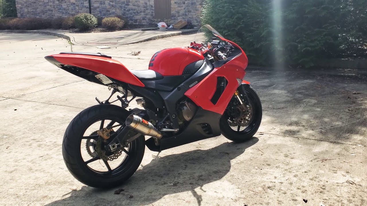 Competition Werkes Slip-On for the 2005-06 Kawasaki Ninja ZX-6R!!!