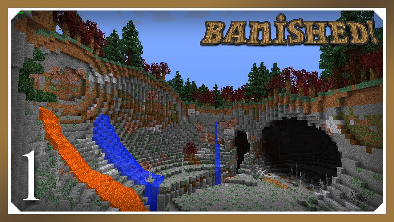 Minecraft Banished Modpack | Banished! | E01 (Harsh Survival Minecraft 1.10.2)