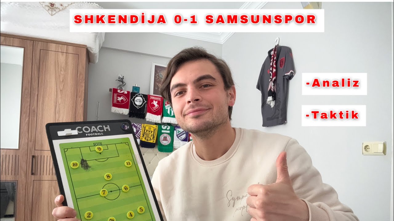 SHKENDİJA-SAMSUNSPOR TAKTİK ANALİZ #futbol #futboltaktikleri #samsunspor #uefa #football #fenerbahçe