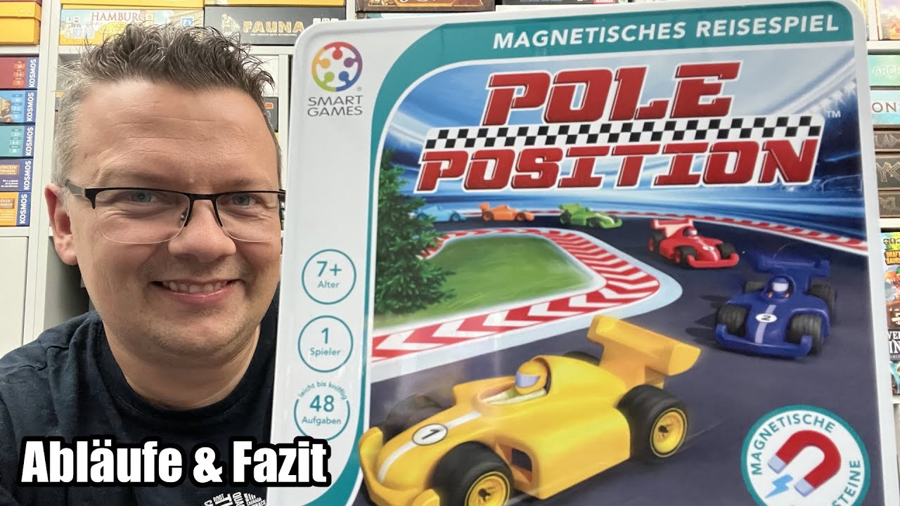 Pole Position (Smart Games) - Rennspiel für Fans von Logikspielen - perfekt als Reisespiel