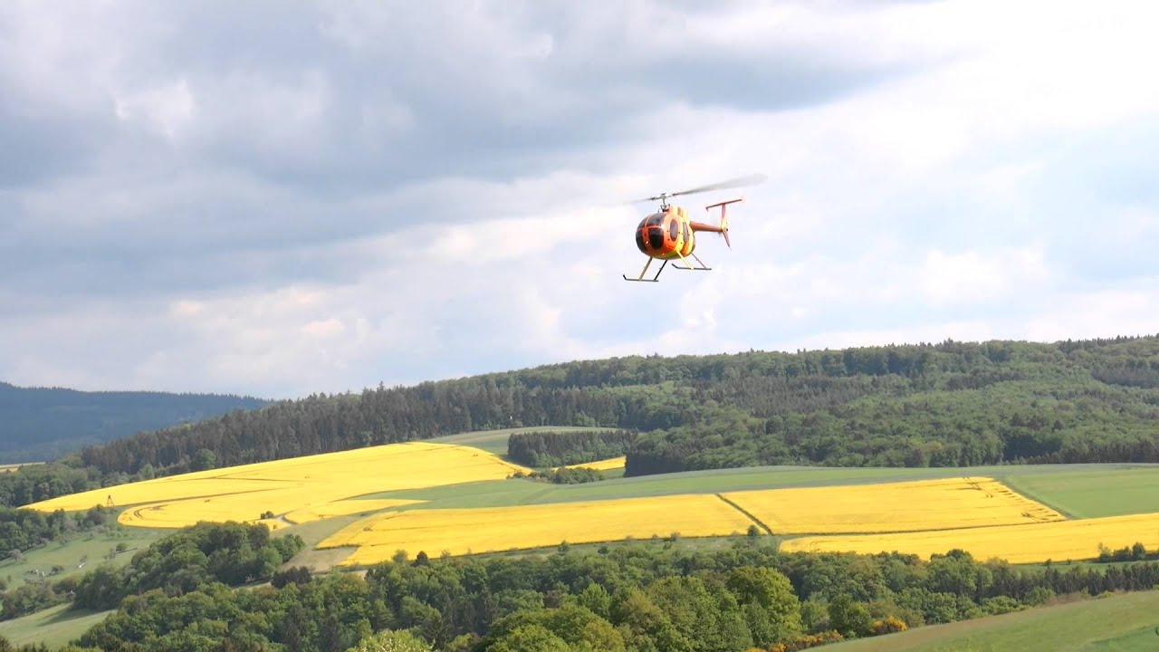 Hughes 500 Magnum - Rundflug im Taunus