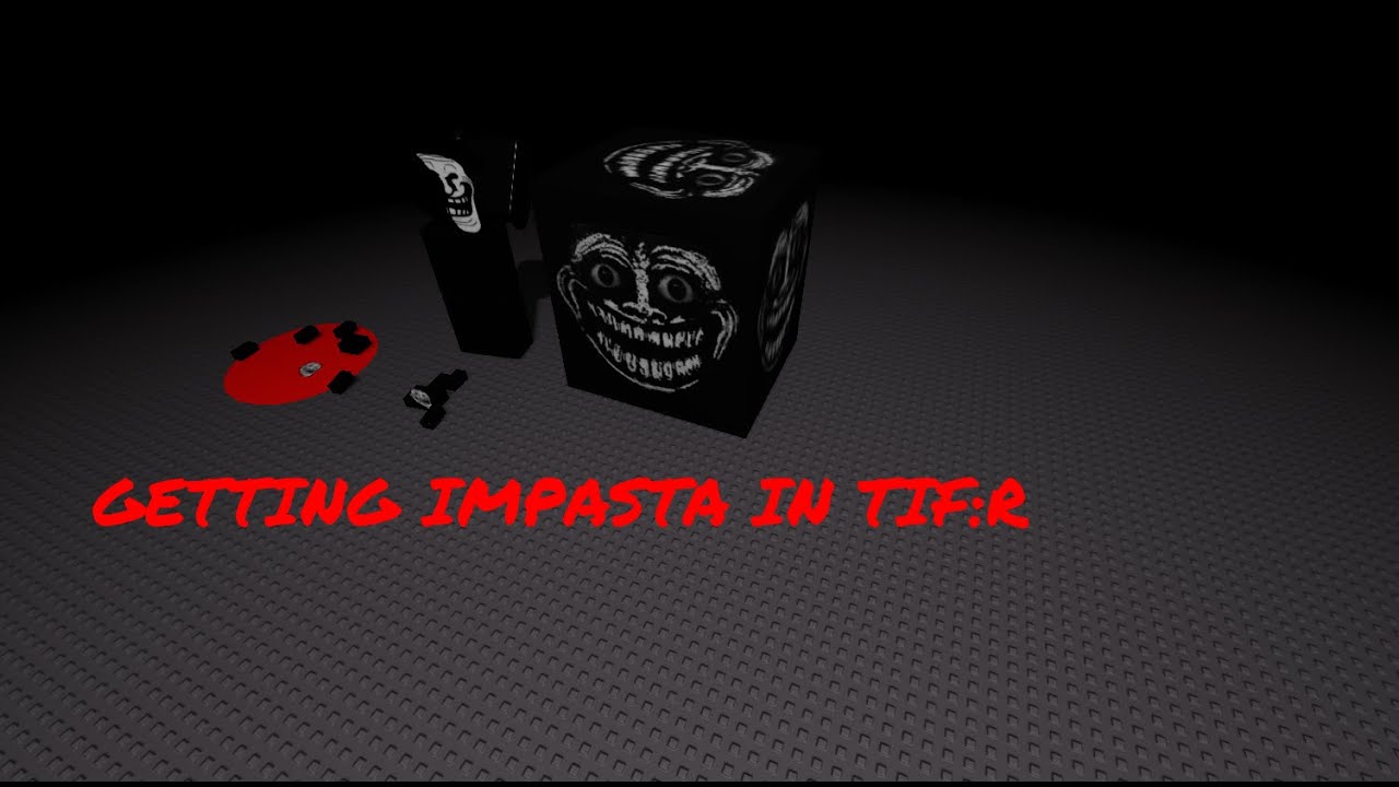 GETTING IMPASTA IN TIF:R