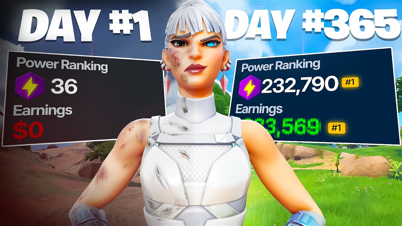 1 год прогресса в соревновательном Fortnite (от новичка до профи)