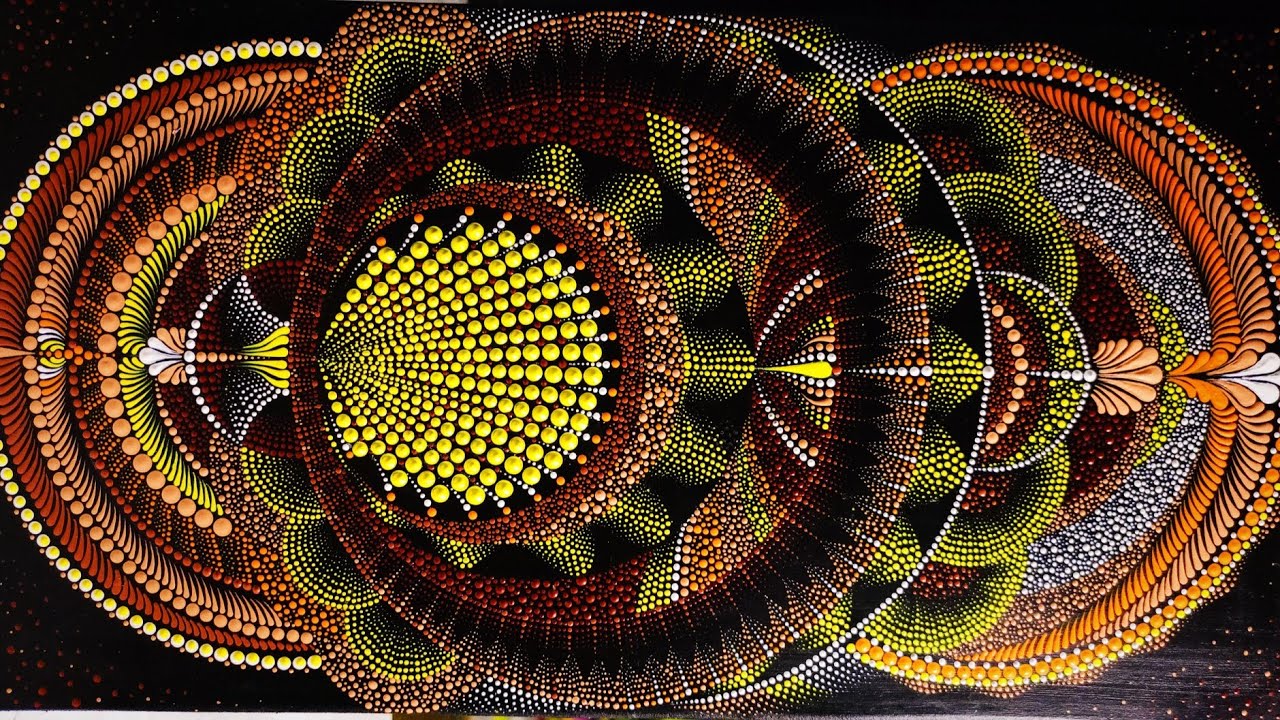 Dot Mandala( dotart )#liladiy #mandaladots #dotmandala #mandala #dotpainting #mandaladotart #creator