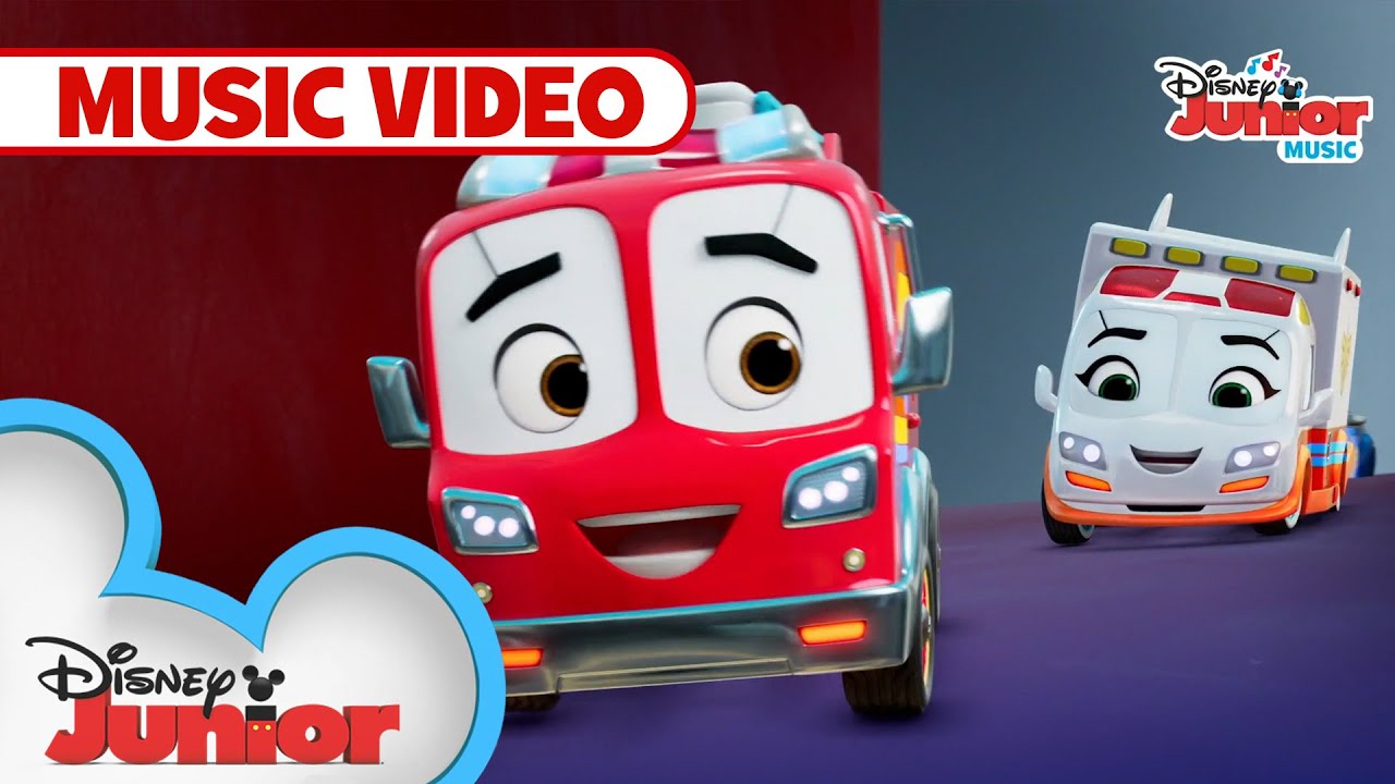 On The Move l Music Video l Firebuds l Disney Junior