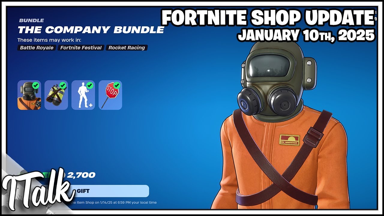 MHA & LETHAL COMPANY ARE BACK! Fortnite Item Shop [January 10th, 2025] (Fortnite Chapter 6)