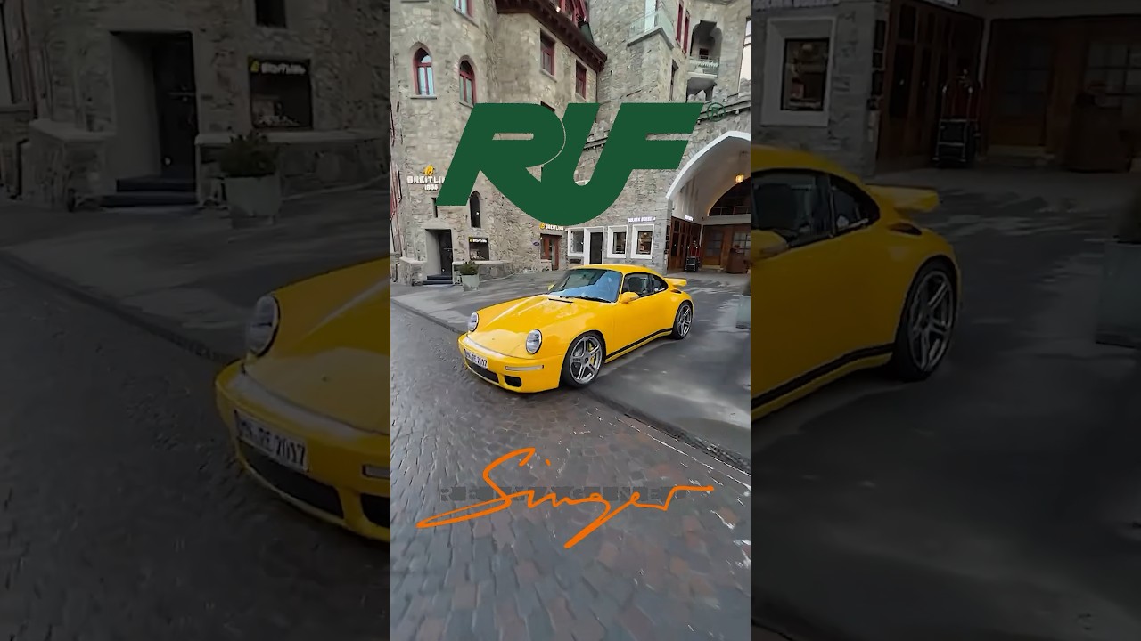 Difference between RUF and Singer #shorts #porsche