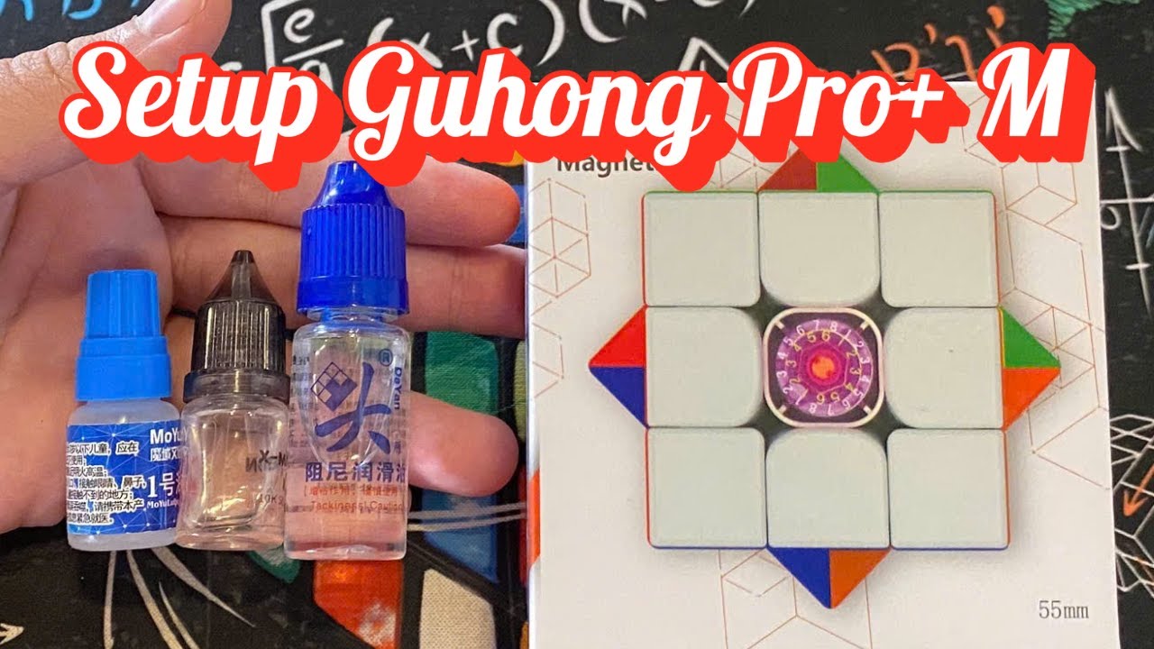 Setup Rubik Dayan Guhong Pro+ M | Dễ D&agrave;ng Thực Hiện Với Tất Cả Mọi Người