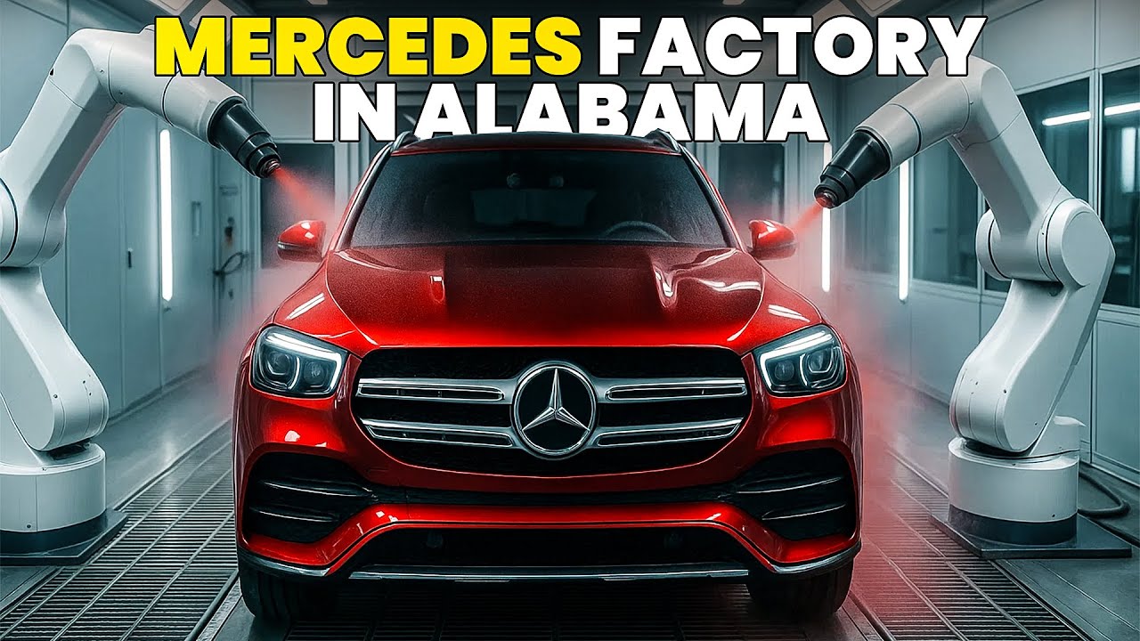 Inside US Mercedes Factory  in Alabama &ndash; Full Automation in Action