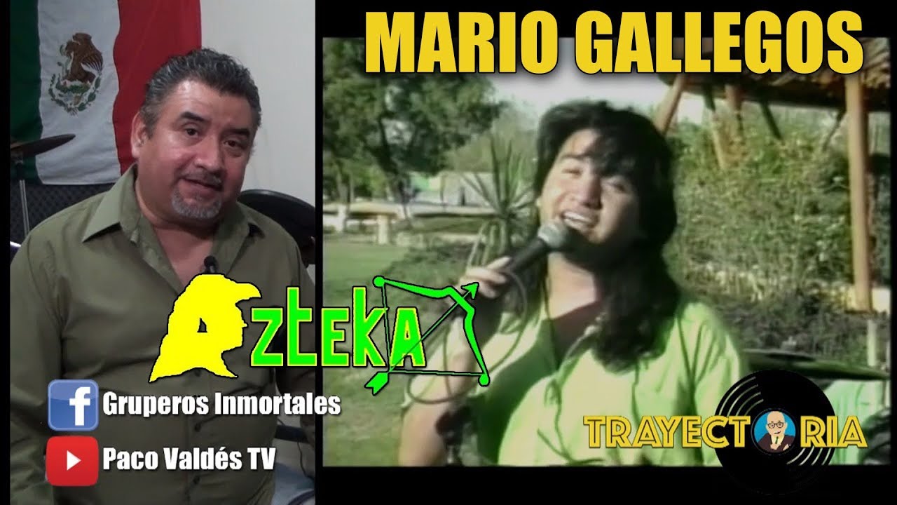 MARIO GALLEGOS, VOCALISTA DE GRUPO AZTEKA - ENTREVISTA EXCLUSIVA