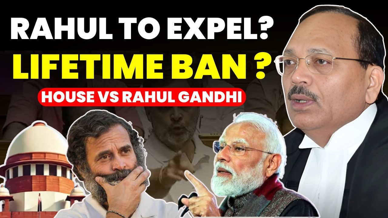 RAHUL IN LEGAL CHAOS? LIFETIME BAN FROM ELECTION...MAY LOSE MP POST? #rahulgandhi #legal