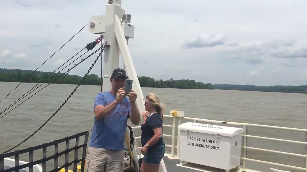 Taking a ride across the ohio river 