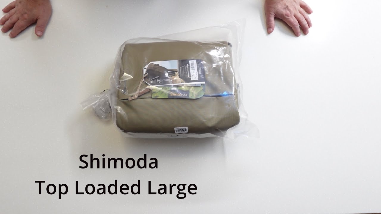 UNBOXING/TRAVEL GEAR/PHOTO GEAR: Shimoda Top Loader Large in BOA