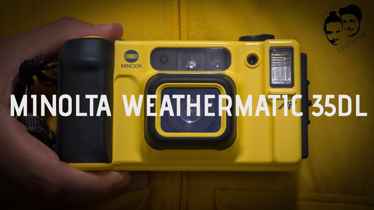 Minolta Weathermatic 35Dl: Sommer, Sonne, Sonnenschein, diese Kamera nehme ich mit ins Wasser rein.
