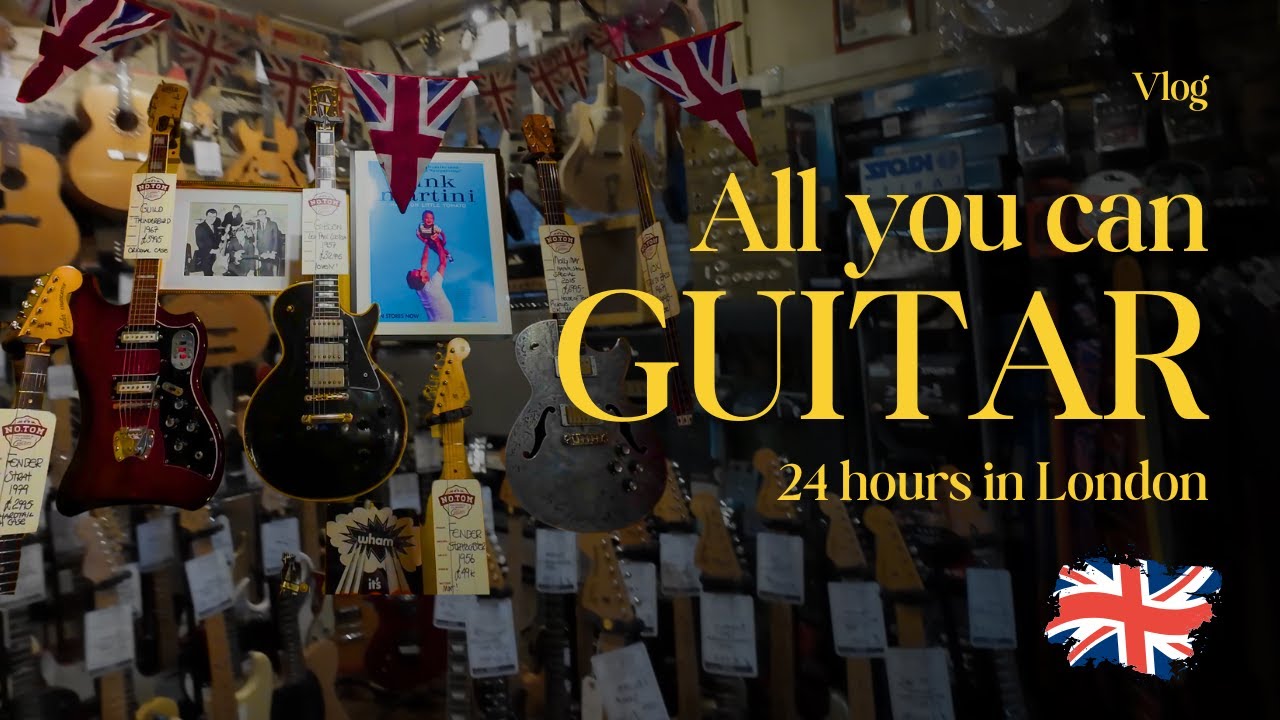 24 Hours of Music in London: Epic Guitar Shops, Live Gigs & Insider Tips!