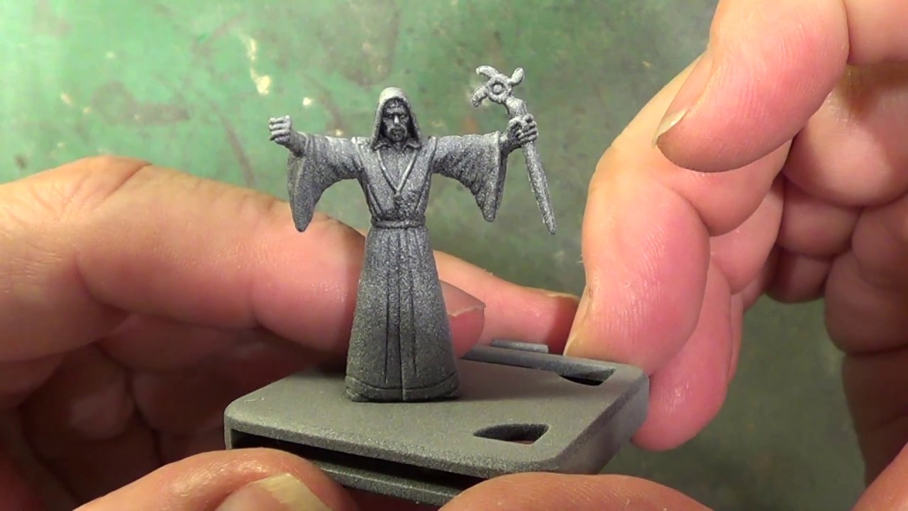 Painting Mansions of Madness Cultist Part 1