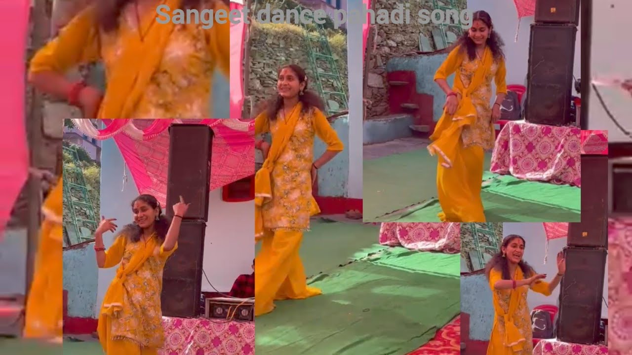 Mix song pahadi dance sangeet by himuli 💟