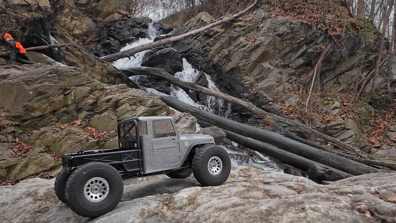 Ползание вокруг водопада Пайни-Ран в Вирджинии | TRX4m