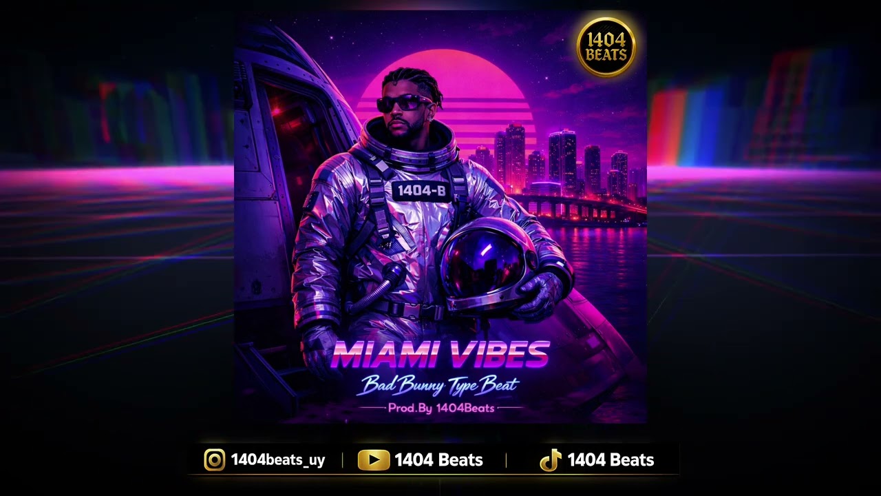 MIAMI VIBES | Bad Bunny Type Beat | Prod By 1404Beats