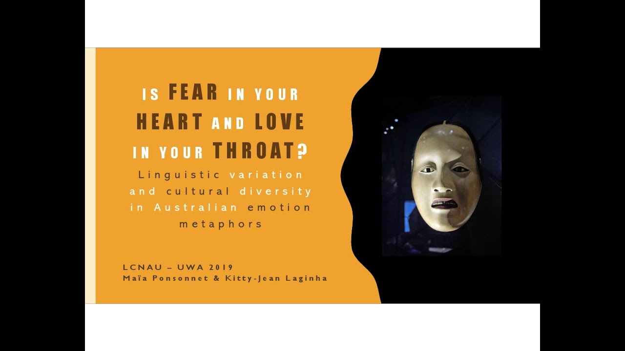 Body parts and emotion metaphors in Australian Indigenous languages - Ma&iuml;a Ponsonnet