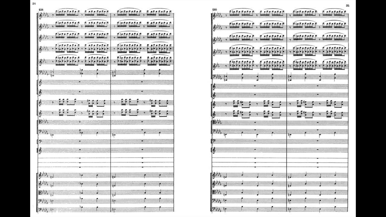 Tchaikovsky Marche slave Op.31 B flat minor 柴可夫斯基 斯拉夫 進行曲 Marcha Eslava スラヴ 行進曲 Score Sheet 譜 【Kero】
