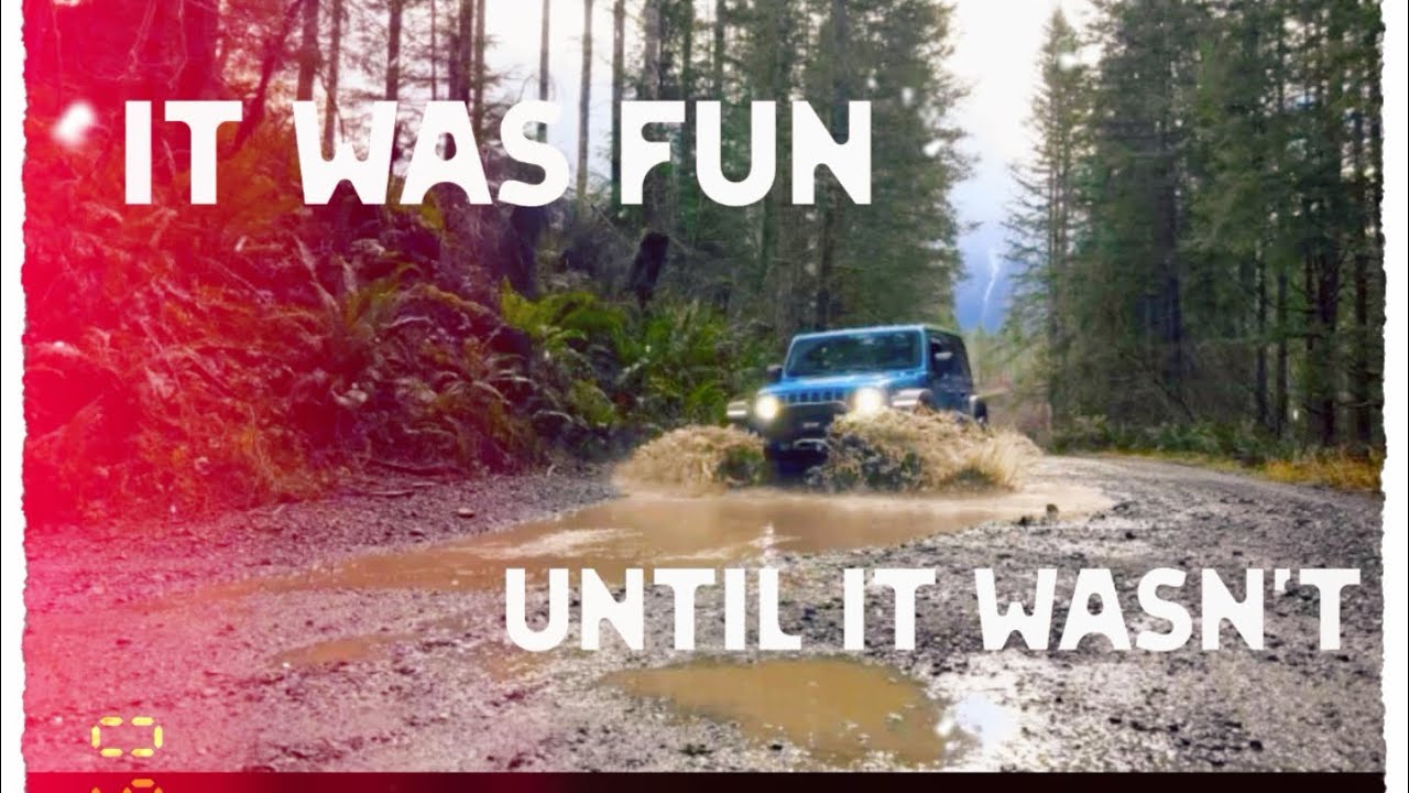 Jeep Did Not Survive North Fork Rd | Hybrid System FAILURE 