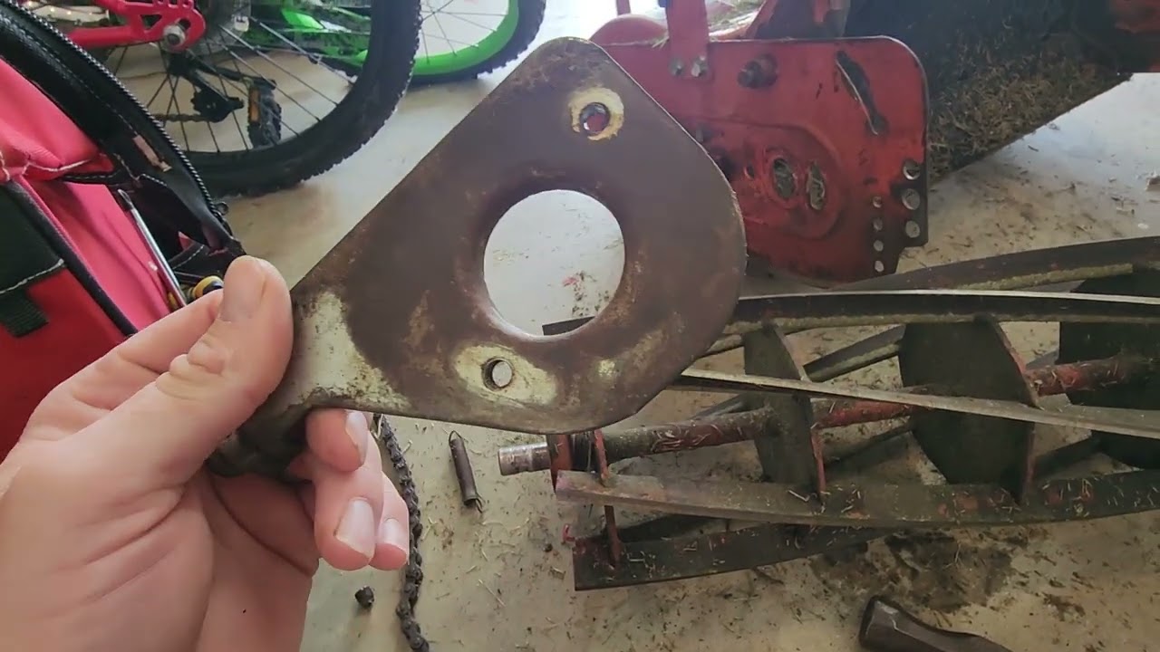 How to replace Mclane reel mower Reel Bearings