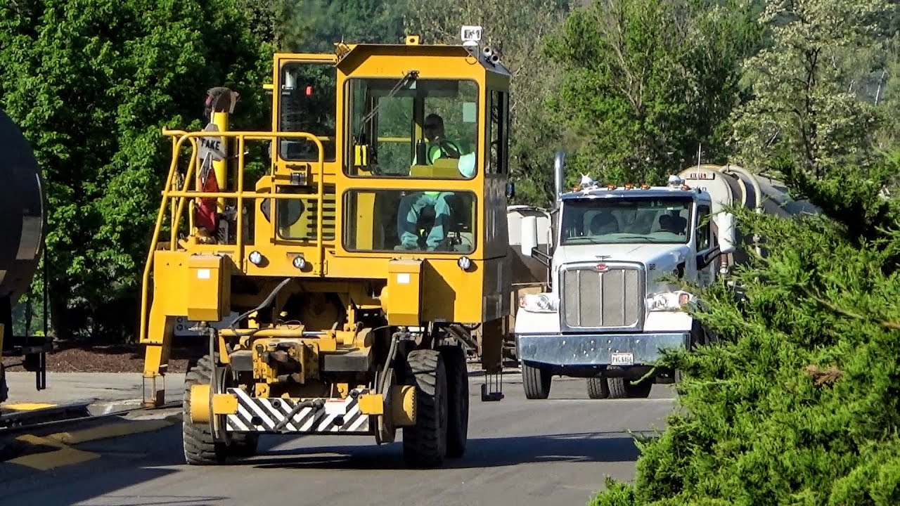 Trackmobile Re-Railing at Leetsdale Industrial Park - 5/26/2020