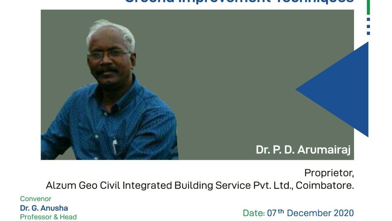 Ground Improvement Techniques - Webinar