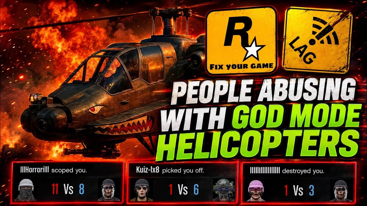 GTA Online Is UNPLAYABLE Because of These LOSERS (Lag Switch + God Mode) Welcome To  GTA Online 2025