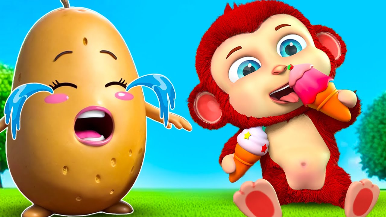 Aloo Kachaloo Kahan Gaye The आलू कचालू Hindi rhymes for kids | Hindi poem | Jugnu Kids