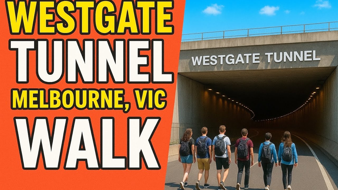 West Gate Tunnel Walk Melbourne Victoria Australia |Discovery Day West Gate Tunnel 