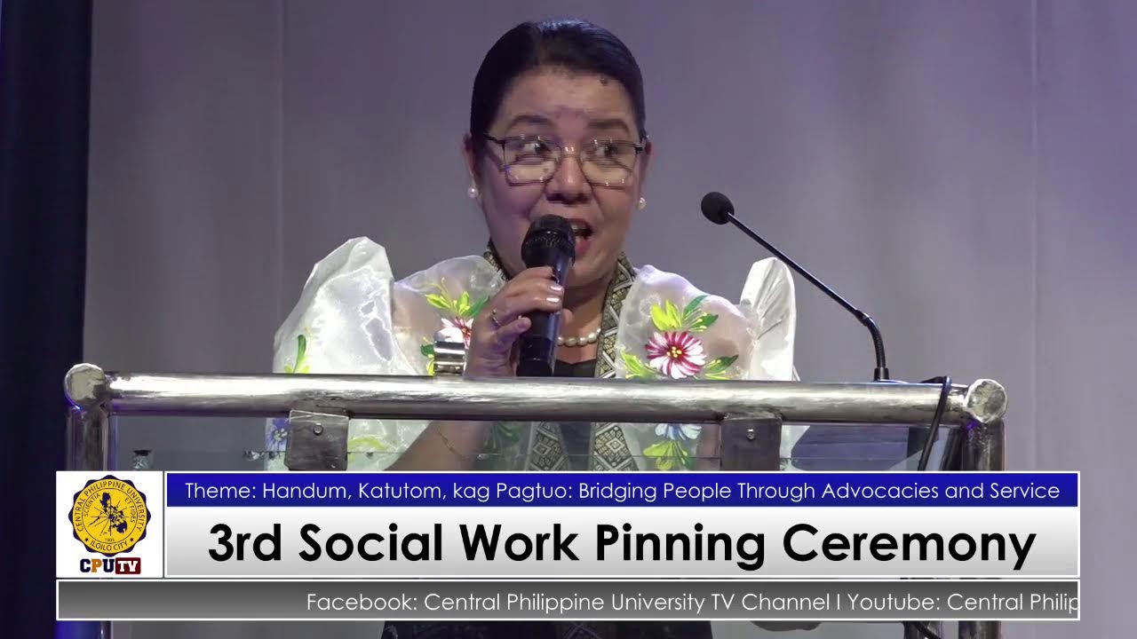 3rd Social Work Pinning Ceremony