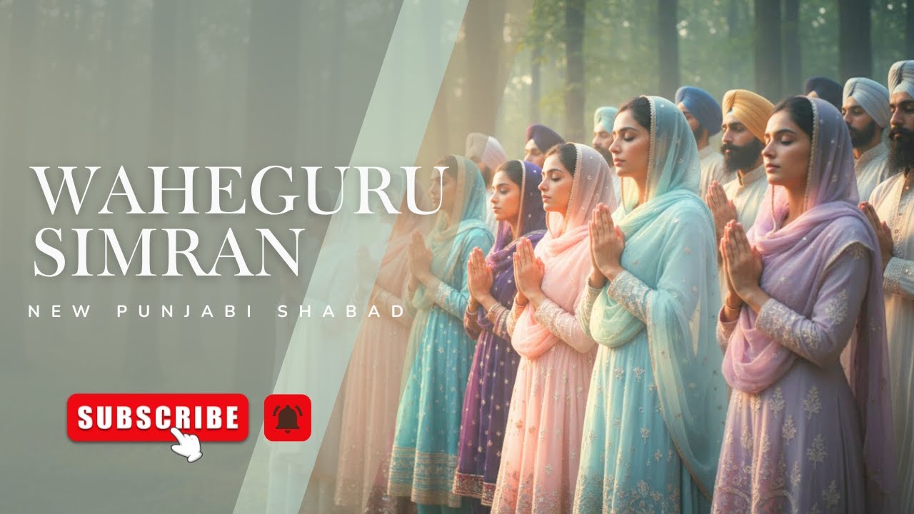 Waheguru Simran 🙏 | 30-Minute Devotional Meditation | Naam Di Lehar | Calm & Peace