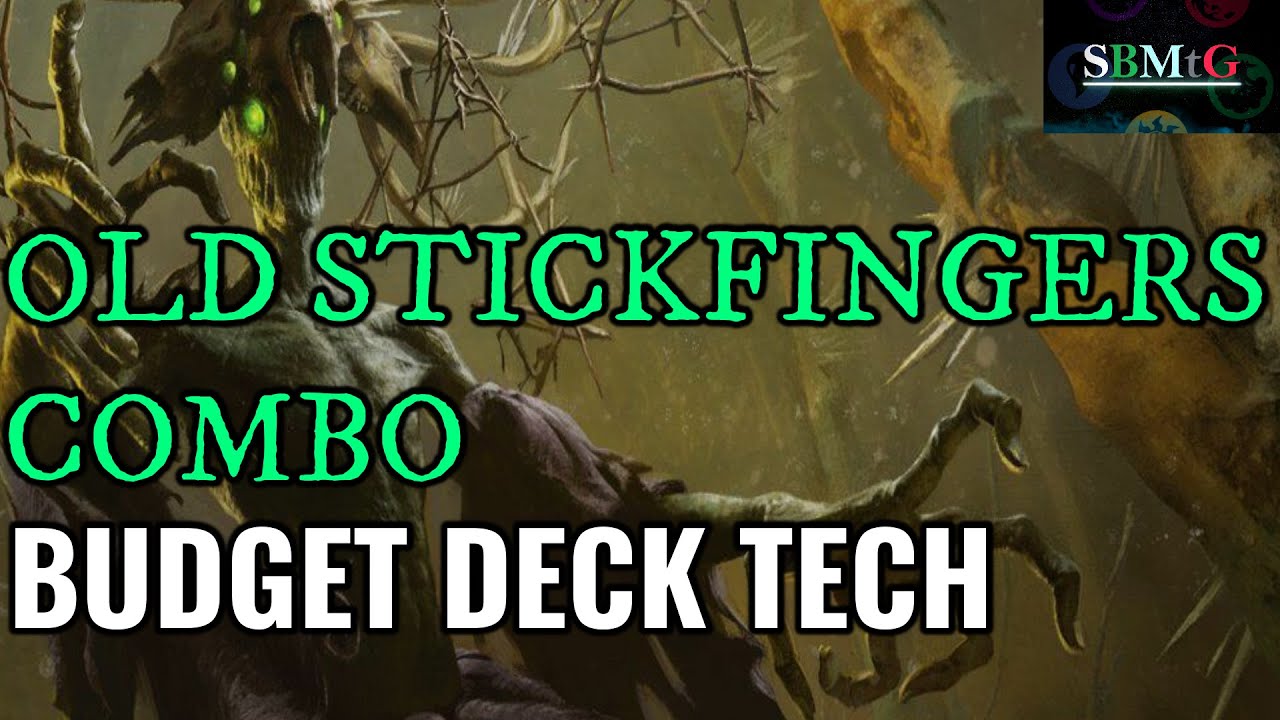 Mtg Deck Tech: Бюджетная комбинация Old Stickfingers в среднем стандарте!