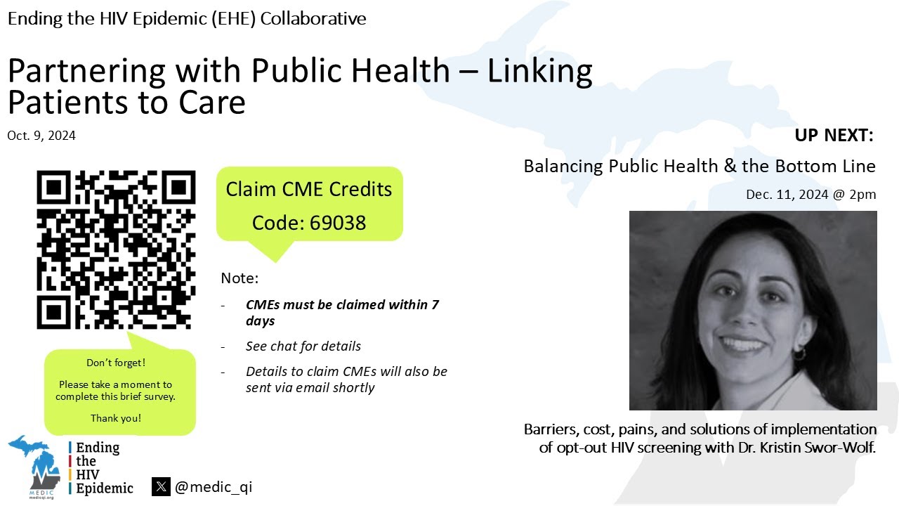 EHE Learning Series 1   Partnering With Public Health   Linking Patients to Care