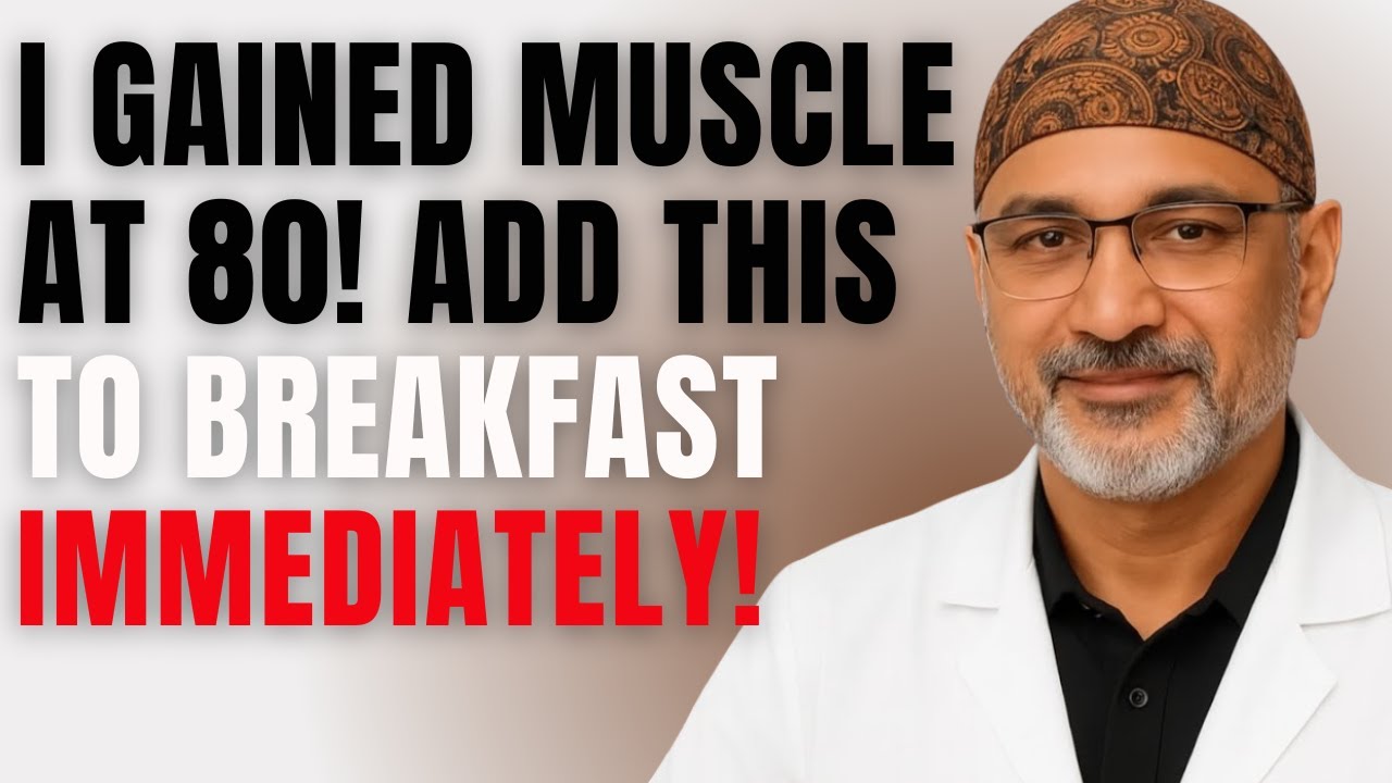 Over 60? Reverse Muscle Loss NOW! Add THIS one powerful food to your breakfast | Senior Health Tips
