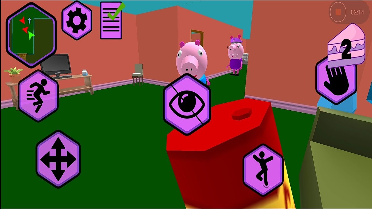 Piggy Neighbor Family Escape Obby House 3D Gameplay Level 22