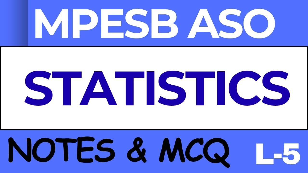 MPESB ASO | MP ASO | Statistical clerk | Statistical assistant| Statistics | Statistical officer