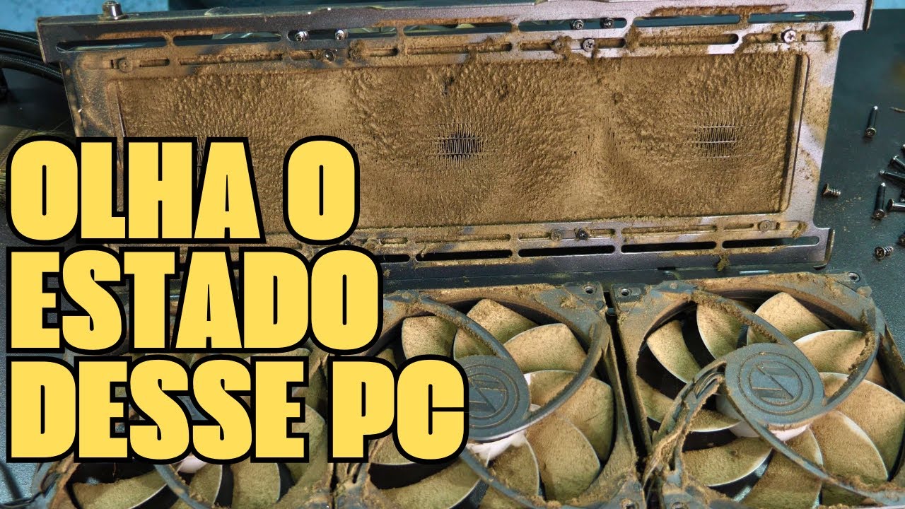 Esse PC estava um NOJO… olha o resultado final 😱 | Limpeza pesada + Upgrades