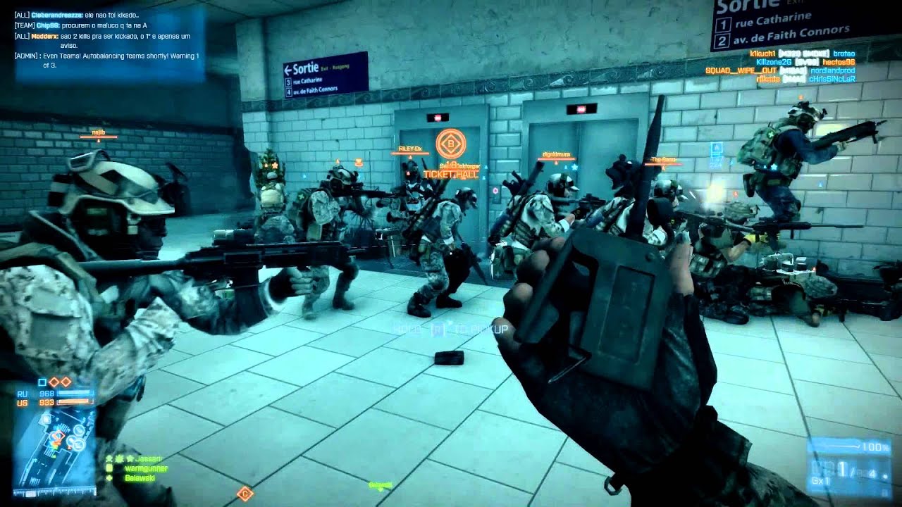 10men1C4 - BF3 Metro 64