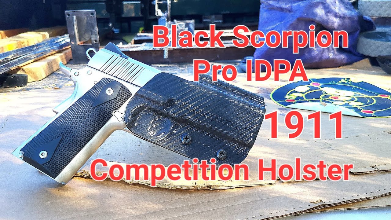 Black Scorpion Pro IDPA 1911 Competition Holster Review